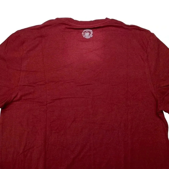 Natori Buji Red Modal Blend Crewneck Long Sleeve Mens T-Shirt Size Large - Picture 8 of 10